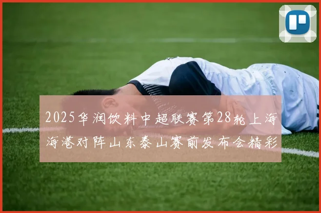 2025华润饮料中超联赛第28轮上海海港对阵山东泰山赛前发布会精彩回顾