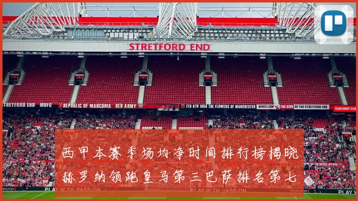 西甲本赛季场均净时间排行榜揭晓赫罗纳领跑皇马第三巴萨排名第七